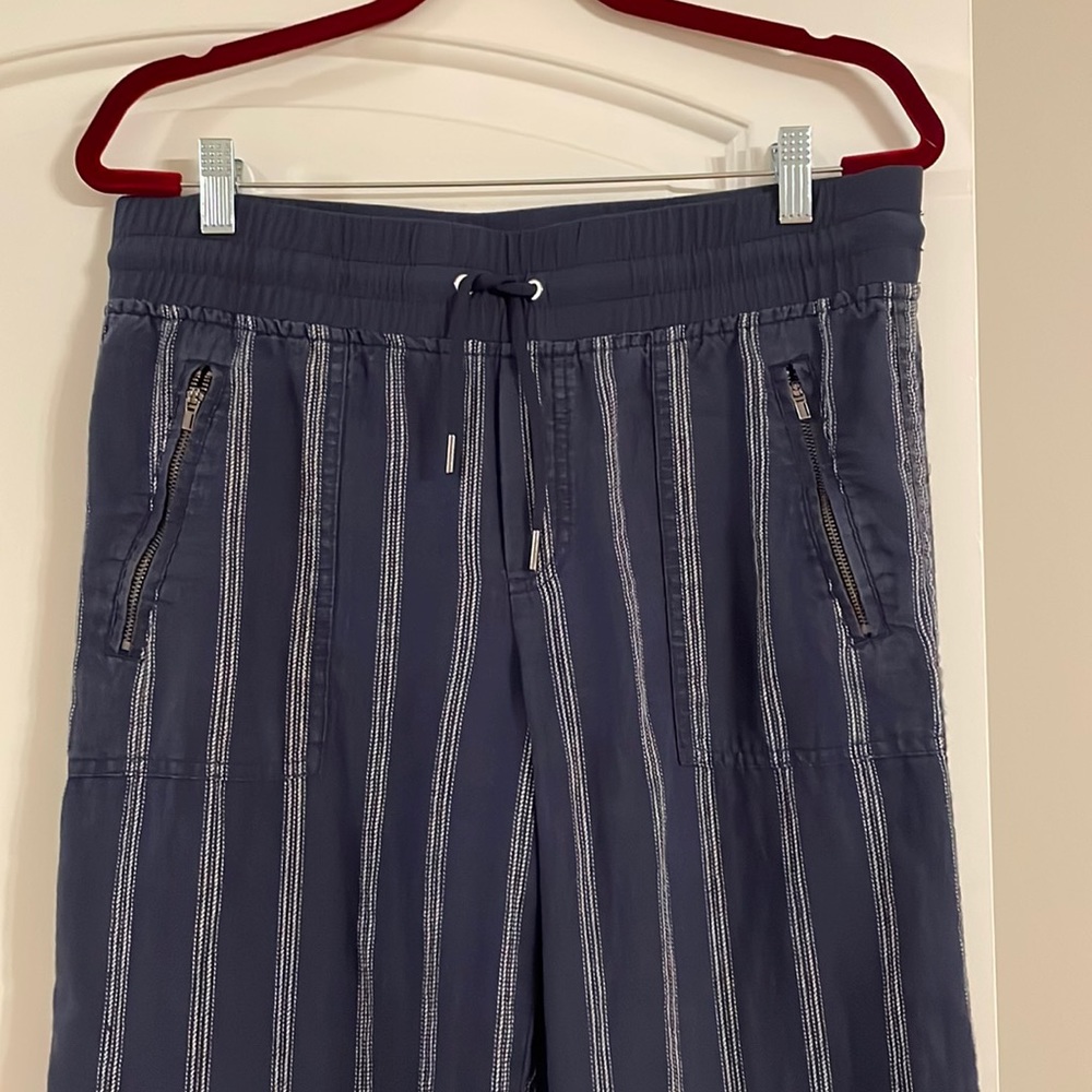 Athleta Linen Wide Leg Pants